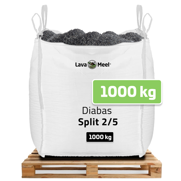 Diabas Split 2 - 5 mm | Bigbag per 1000Kg